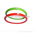 fashion silicone rubber bracelet with diamond